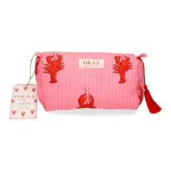 Colección Mediterránea Lobster – Tote Bag + Neceser Acolchado