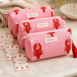Colección Mediterránea Lobster – Tote Bag + Neceser Acolchado