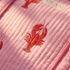 Colección Mediterránea Lobster – Tote Bag + Neceser Acolchado