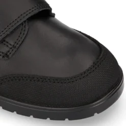 Colegial niños tipo Blucher sin cordones y con puntera reforzada en piel lavable.
