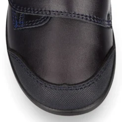 Colegial niños tipo Blucher sin cordones y con puntera reforzada en piel lavable.