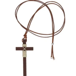 Cordón niño con Cruz de Madera para primera comunión.