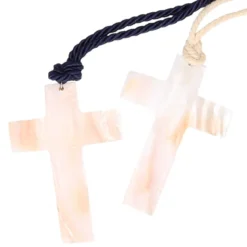 Cordón niño con Cruz de Nácar para primera comunión.