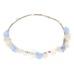 Corona o diadema de flores niña para Ceremonia.