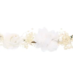 Corona o diadema de flores niña para Ceremonia.