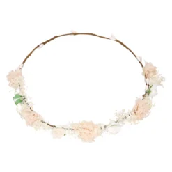 Corona o diadema de flores niña para Ceremonia.