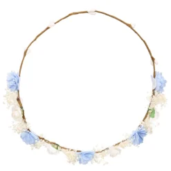 Corona o diadema de flores niña para Ceremonia.