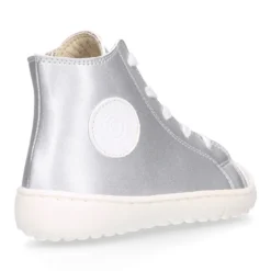Deportiva alta niña BAREFOOT Okaa Flex con cordones y cremallera.