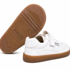 Deportiva Barefoot Colegial Blanca Piruflex | Made in Spain
