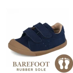 Deportiva niño BAREFOOT súper flexible en color azul