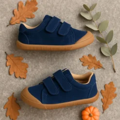 Deportiva niño BAREFOOT súper flexible en color azul