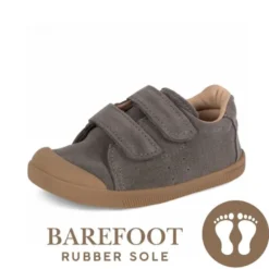Deportiva niño BAREFOOT súper flexible en color gris
