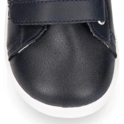 Deportiva niño OKAA FLEX sin cordones en color azul marino con cuero.