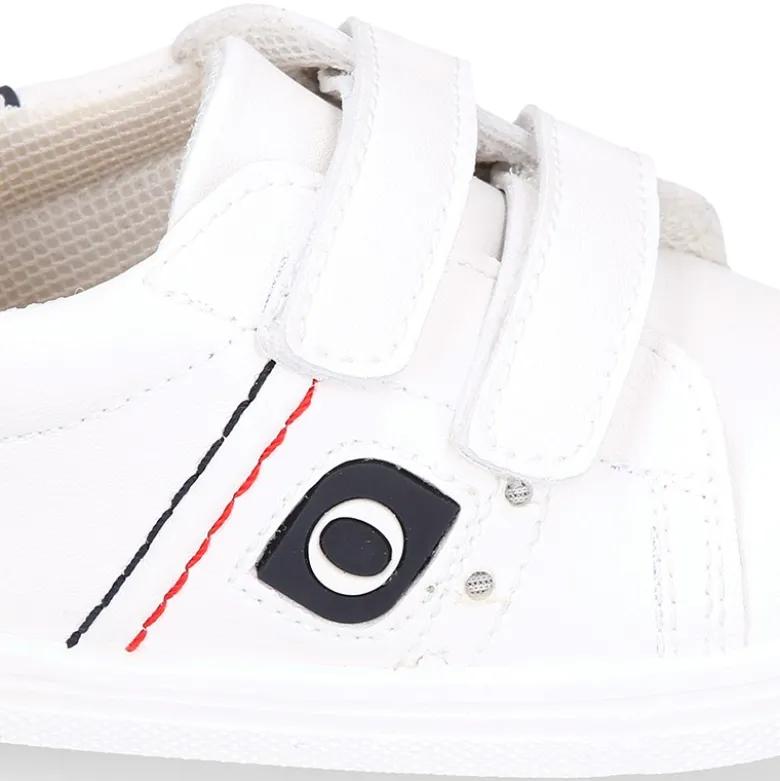 Deportiva niño OKAA FLEX sin cordones en color Blanco.