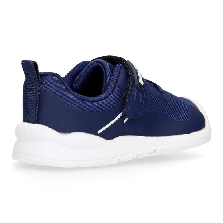 Deportiva niños BAREFOOT Baby free con cordones elásticos.