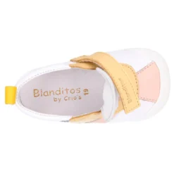 Deportiva niños Blanditos by Crio’s Iris con cordón elástico y cierre adherente