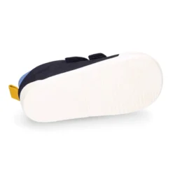 Deportiva niños colegial Blanditos by Crio’s sin cordones en piel nobuck.