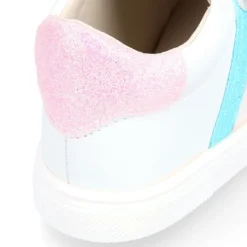 Deportiva niños Okaa Flex rayas laterales de colores. Modelo RESPETUOSO.