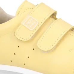 Deportiva niños respetuosa Okaa Flex en piel en colores.