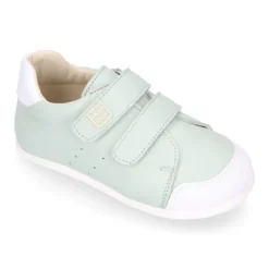 Deportiva niños respetuosa Okaa Flex en piel en colores.