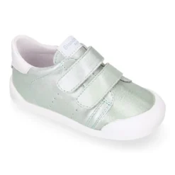 Deportivas niños Blanditos by Crio´s París sin cordones en piel laminada.
