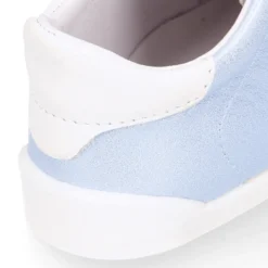 Deportivas niños Blanditos by Crio´s París sin cordones en piel laminada.