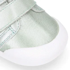 Deportivas niños Blanditos by Crio´s París sin cordones en piel laminada.