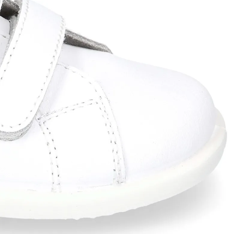 Deportivo niño peques sin cordones en piel lavable.
