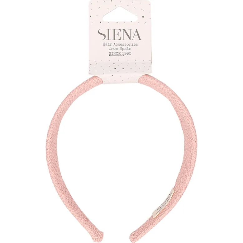 Diadema para el pelo de lino niña para Ceremonia.