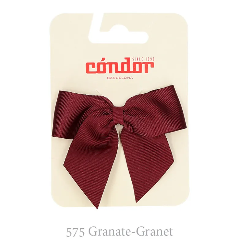 LAZO DE GROS GRAIN CON CLIP PICO PATO DE CONDOR.