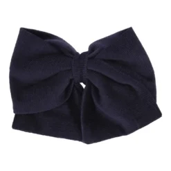 Lazo niña para pelo con pinza pico pato en micro pana en colores Cóndor.