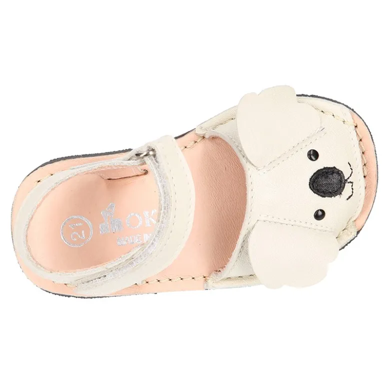 Menorquina niño KOALA en piel suave y suela flexible.