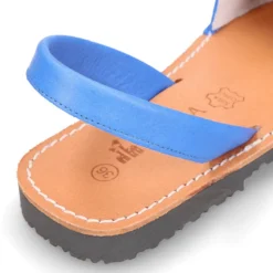 Menorquina niños Tira en Piel EXTRA SUAVE.