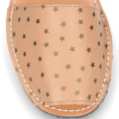 Menorquina Tira en piel EXTRA SUAVE con estrellas