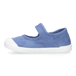 Mercedita BAREFOOT niña sin cordones en lona en color jeans