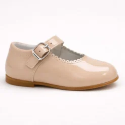 Mercedita de piel charol niña con hebilla – Colección ceremonia