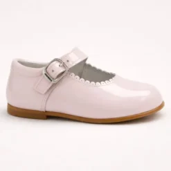 Mercedita de piel charol niña con hebilla – Colección ceremonia