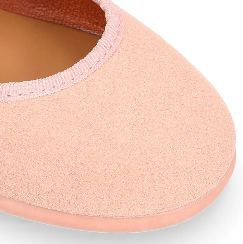Mercedita niña colores Cóndor con hebilla en piel serraje.