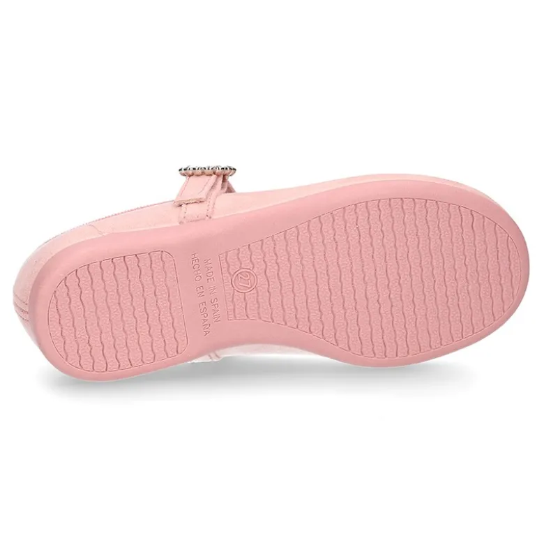Mercedita niña con hebilla tipo DIAMANTES en Serratex.