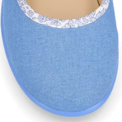 Mercedita niña estilizada en algodón piqué con LIBERTY.