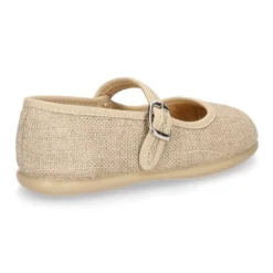 Mercedita niña estilizada en LINO NATURAL.