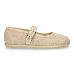 Mercedita niña estilizada en LINO NATURAL.