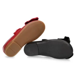 Mercedita niña tipo LUXURY COLLECTION con lazo con cristales en piel.