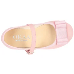 Merceditas hebilla lazo zapatero colores pasteles en Serratex.