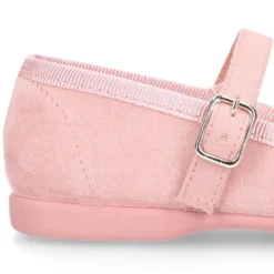 Merceditas hebilla lazo zapatero colores pasteles en Serratex.