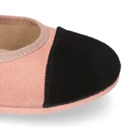 Merceditas o Bailarina niña con elástico y PUNTERA en Serratex.