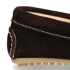 Mocasín Antifaz Peques piso conductor en serraje.