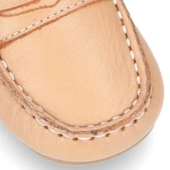 Mocasín con antifaz en piel EXTRA SUAVE y colores pasteles para peques.