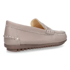 Mocasín con antifaz en piel EXTRA SUAVE y colores pasteles.
