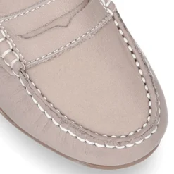 Mocasín con antifaz en piel EXTRA SUAVE y colores pasteles.